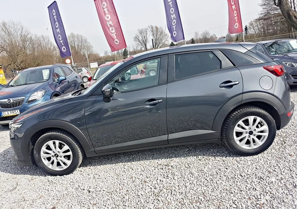 Mazda CX-3 cena 59900 przebieg: 65000, rok produkcji 2015 z Tczew małe 596